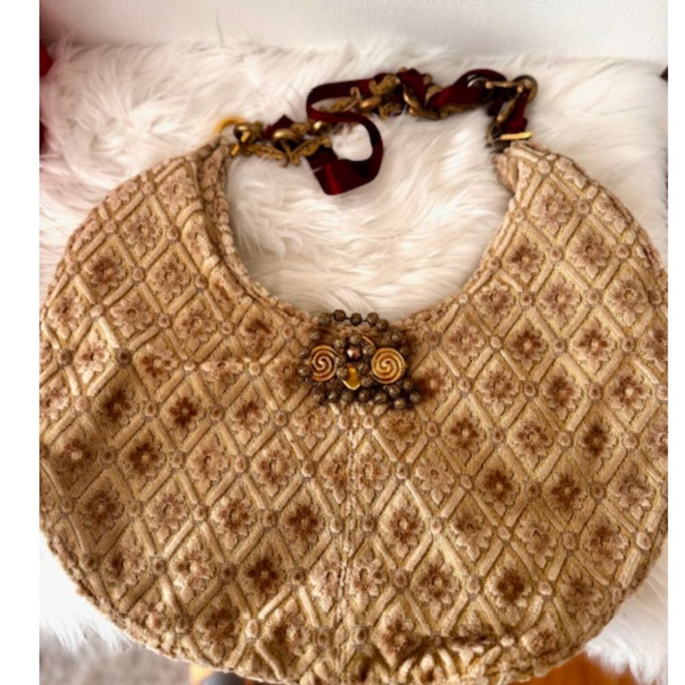Nina Perrera Vintage Bag Baroque Victorian Upholstery Whimsigoth Romantic